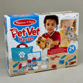 MELISSA & DOUG Pet Vet Play Set Veterinarian Role Playing Accessories 24 PCS 8520